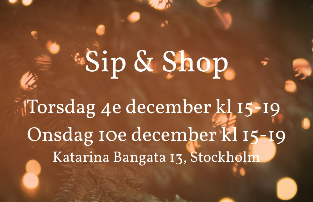 Sip & Shop – Bubbel, styling och julkänsla hos 7EAST