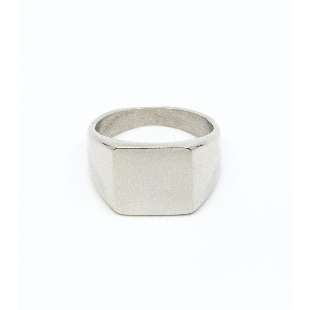 Skoghall Signet Ring Stål