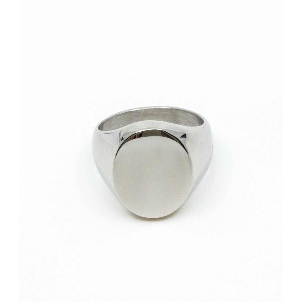 Edane Signet Ring Stål Stål