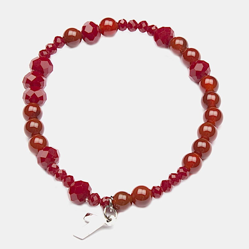 Kriya Armband Röd Röd