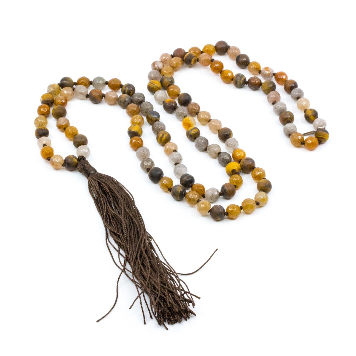 Mala Halsband Tigeröga Y-YOGA Default Title