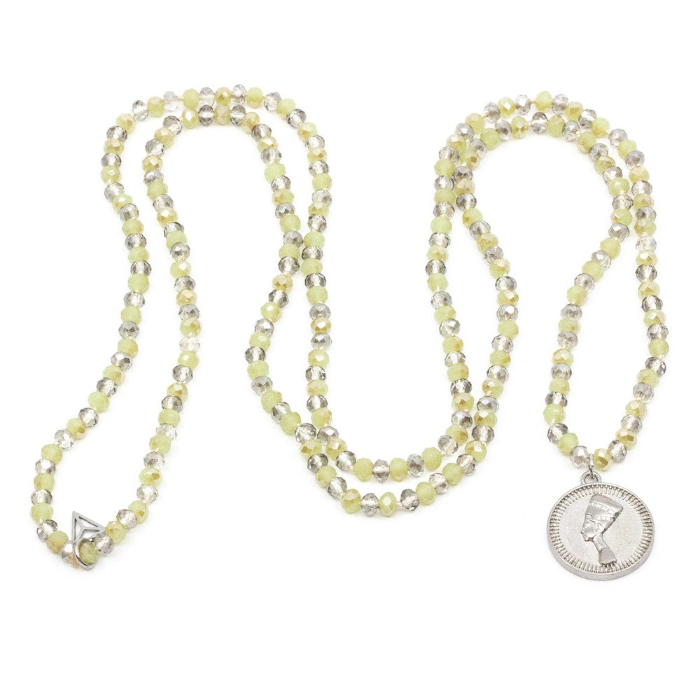 Neferitit Halsband Sand Sand