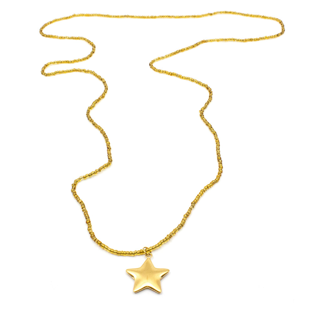Soft Star Halsband Gul