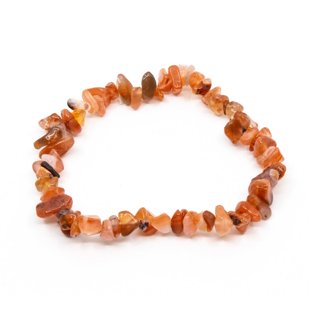 Natural Gem Armband Orange Agat