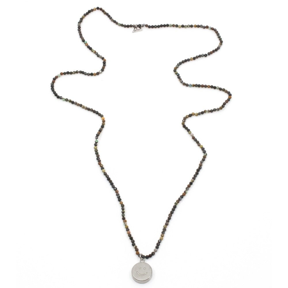 Smile Halsband Jaspis 70cm