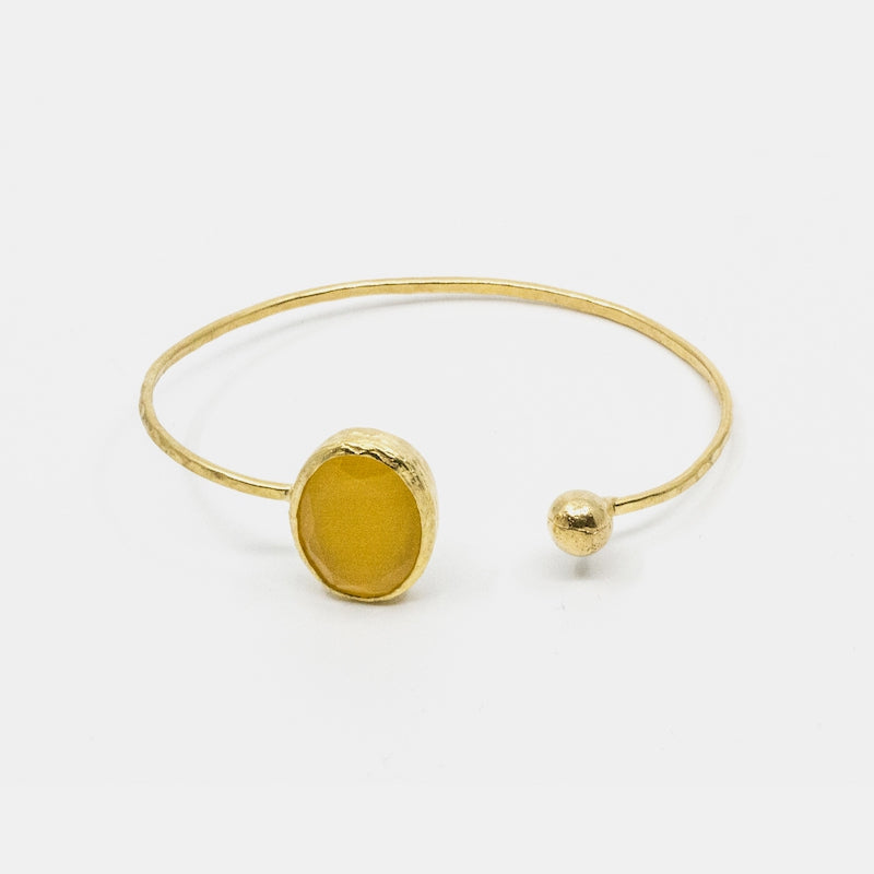 Lambda Armband Guld Guld/Gul