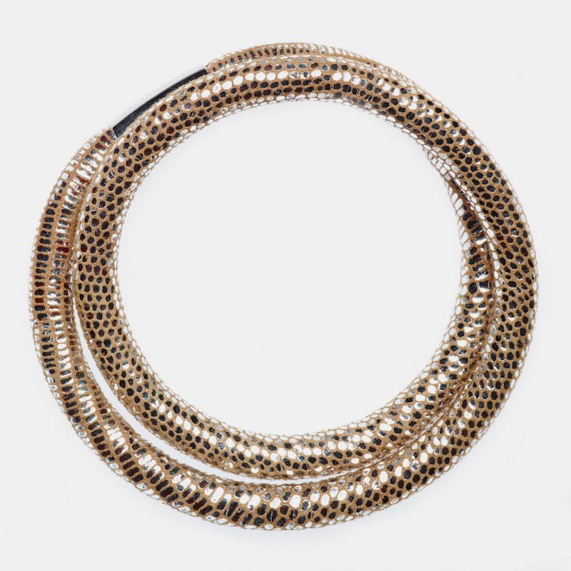 Viva 2 armband snake Sand