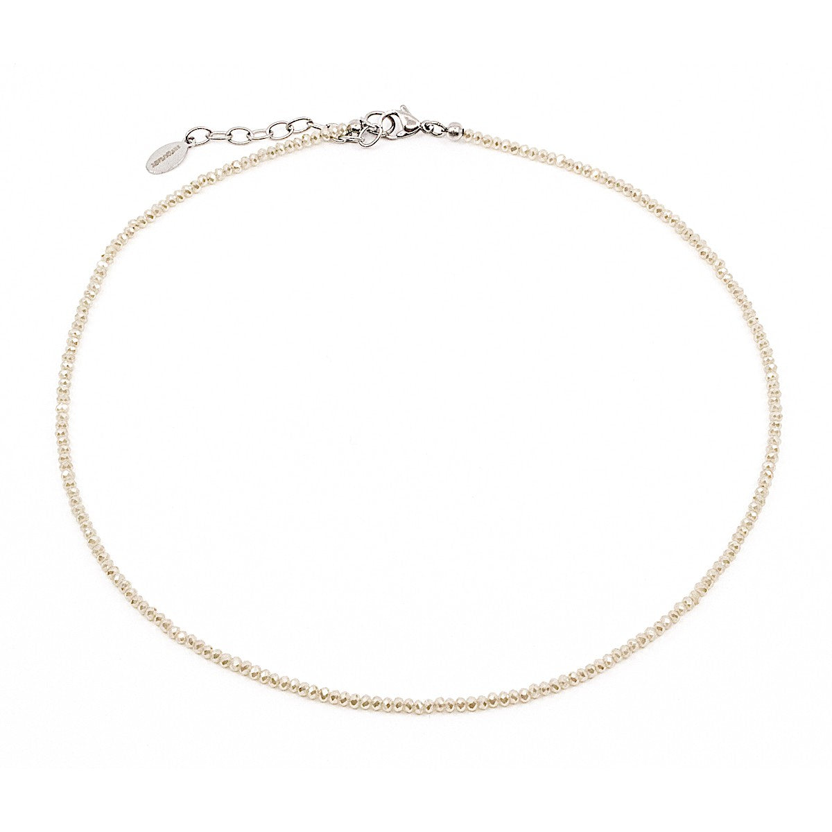 Sparkling Halsband 40cm Sand Sand