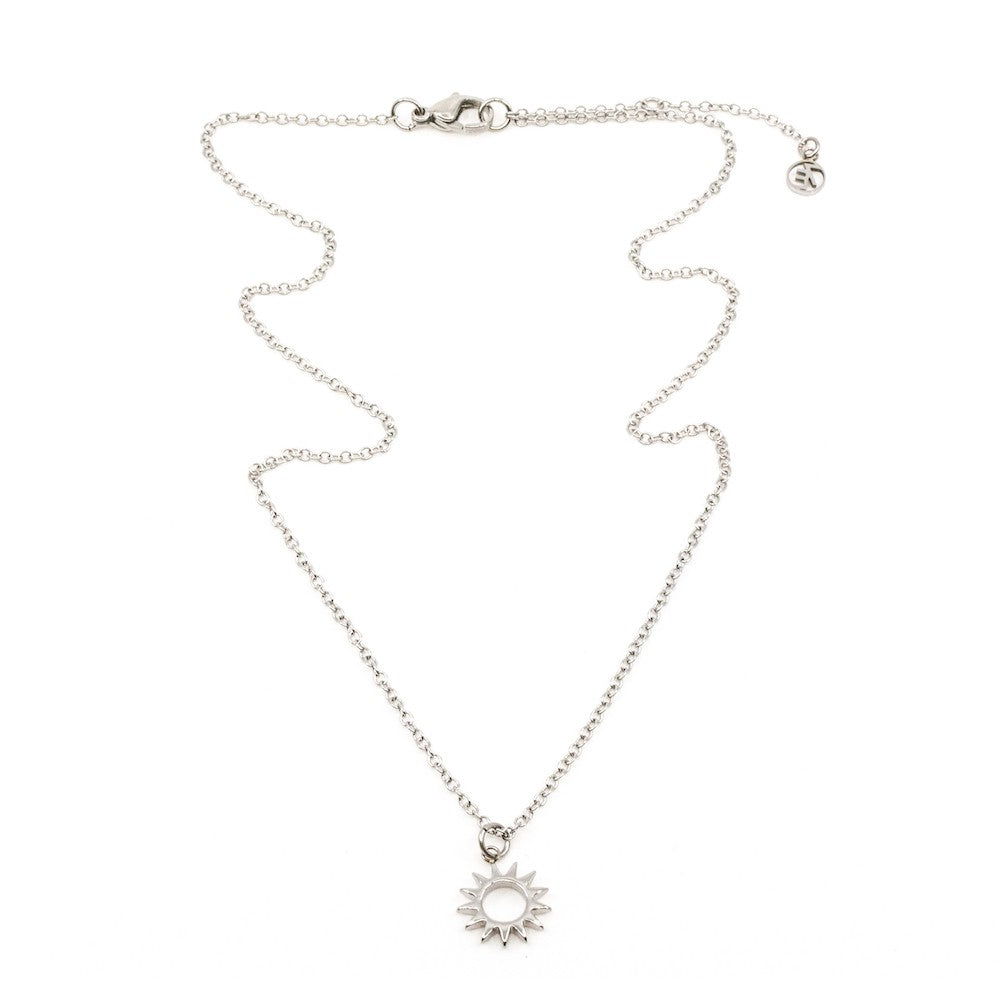 Sun Halsband 42cm Silver Silver