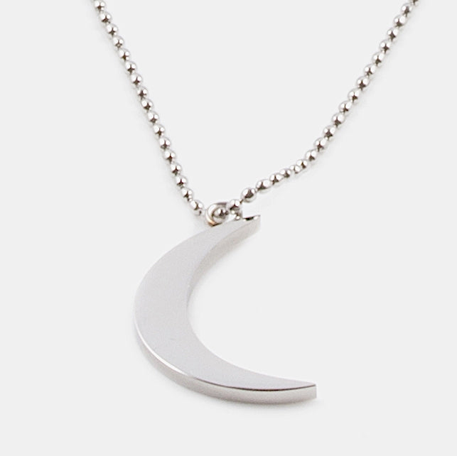 Yin Halsband 90cm Silver Silver