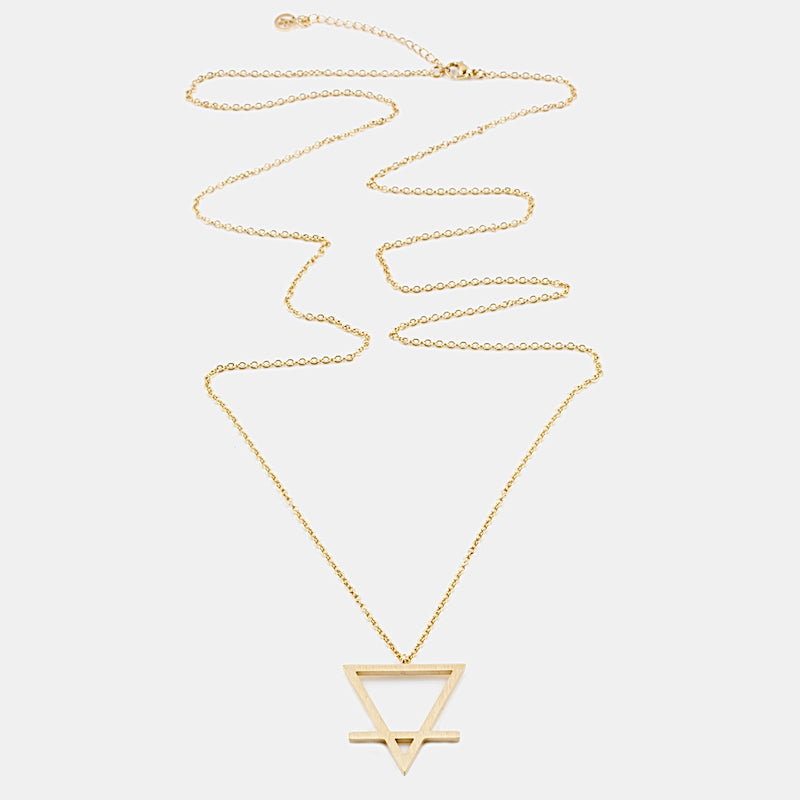 Earth Element Halsband 90cm Guld Guld