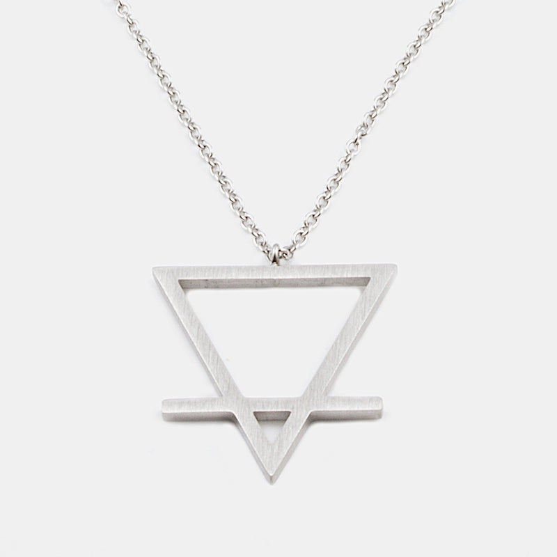 Earth Element Halsband 90cm Silver