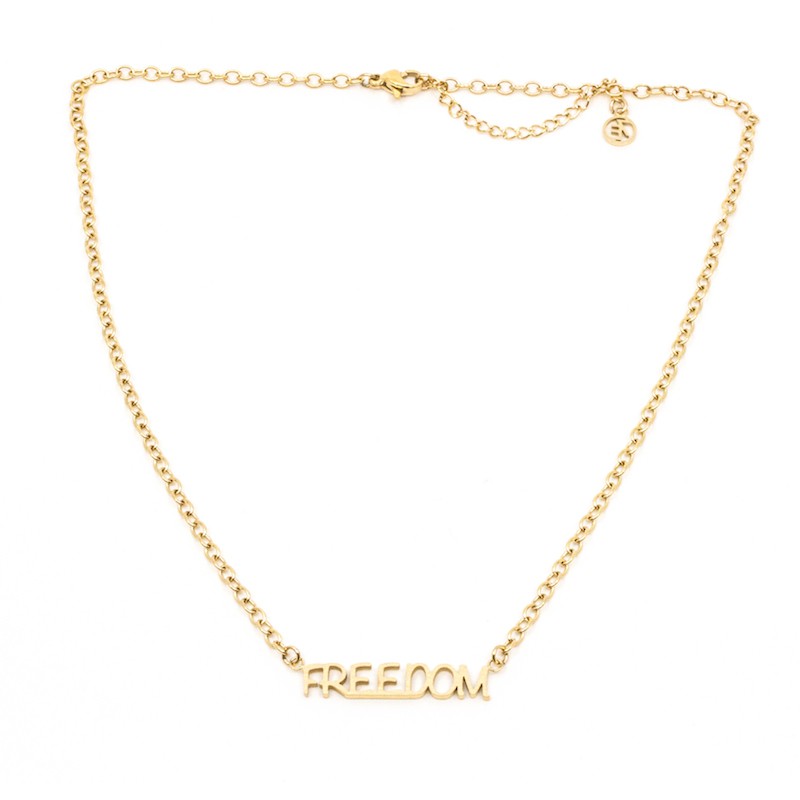 Freedom Halsband 42 Guld Default Title
