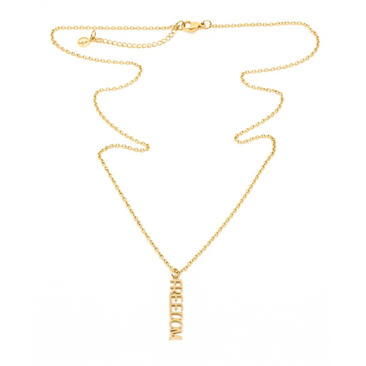 Freedom Halsband 60 Guld Default Title