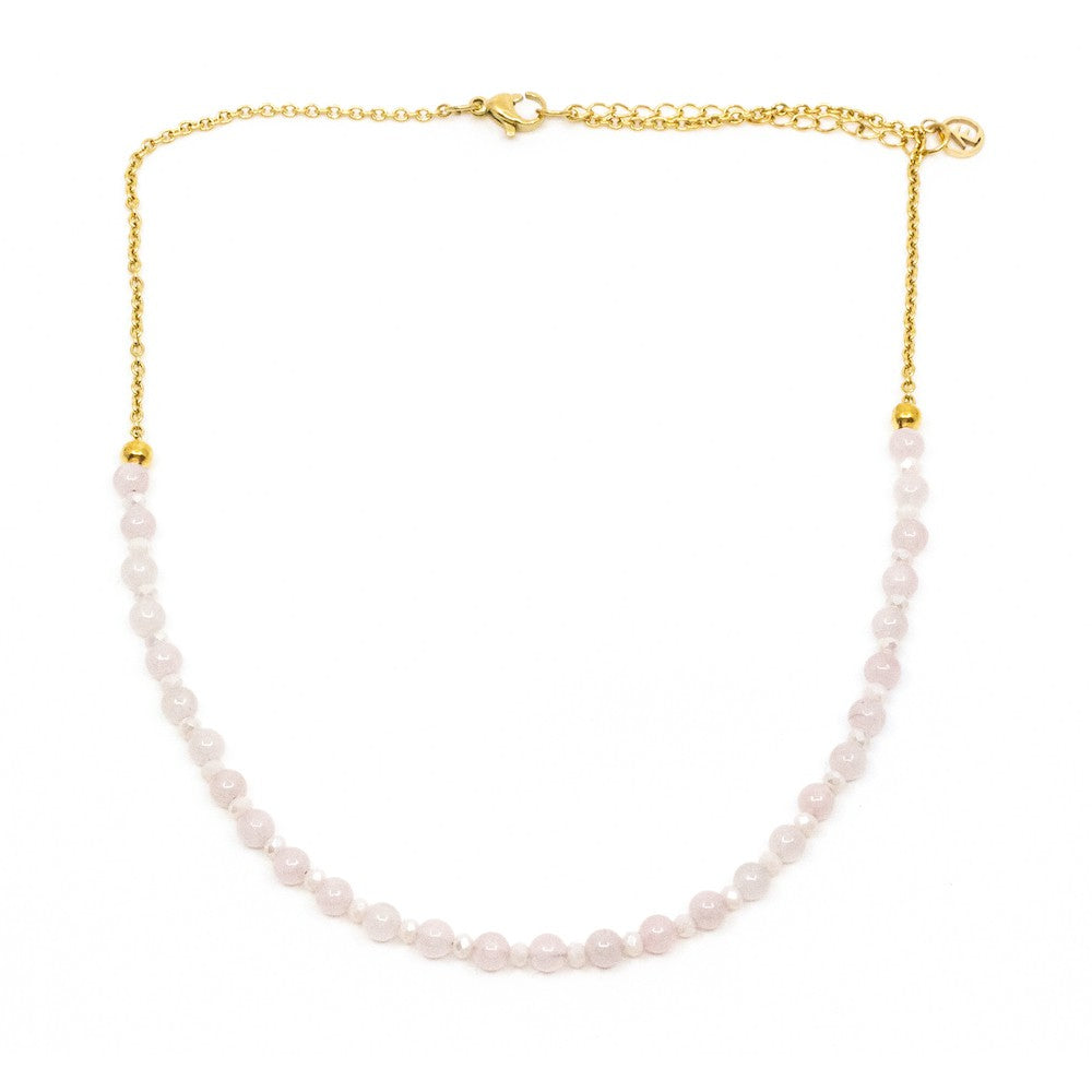 Beads Halsband Rosa Rosa