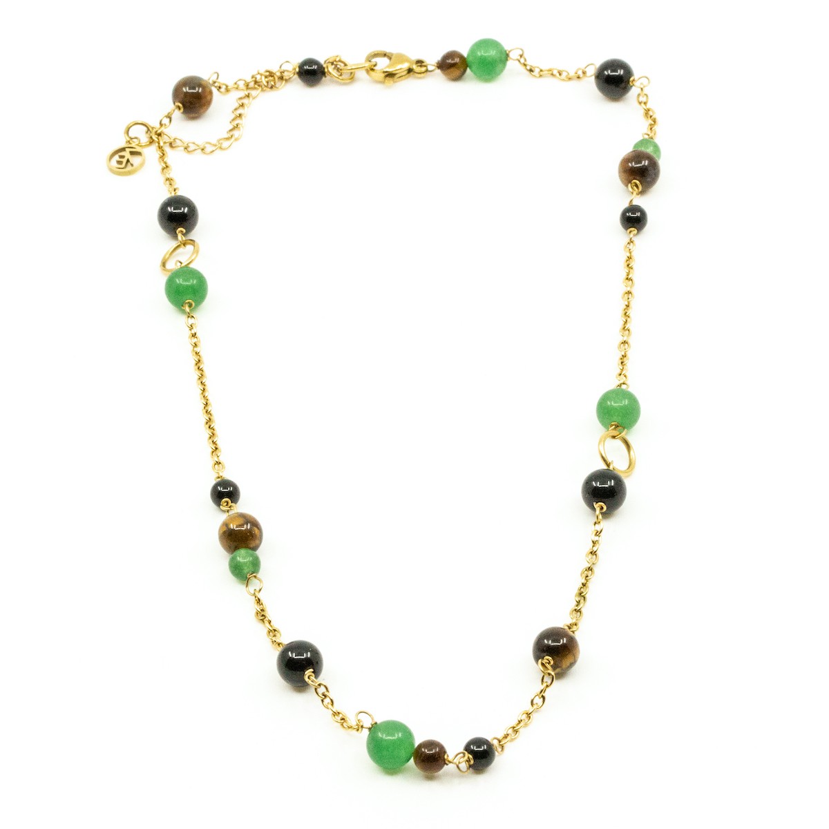 Beads Halsband Mix Guld