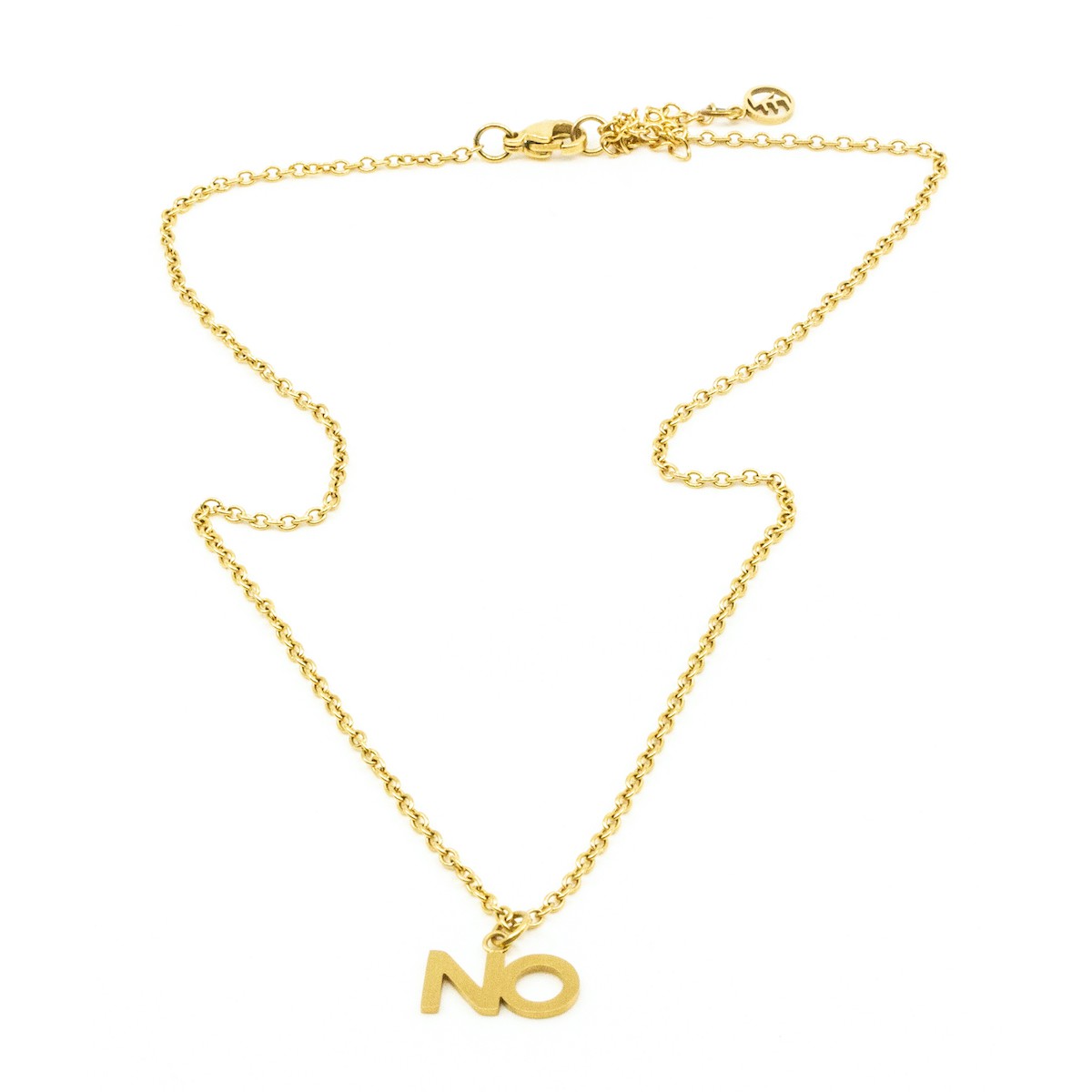 NO Halsband Guld Silver