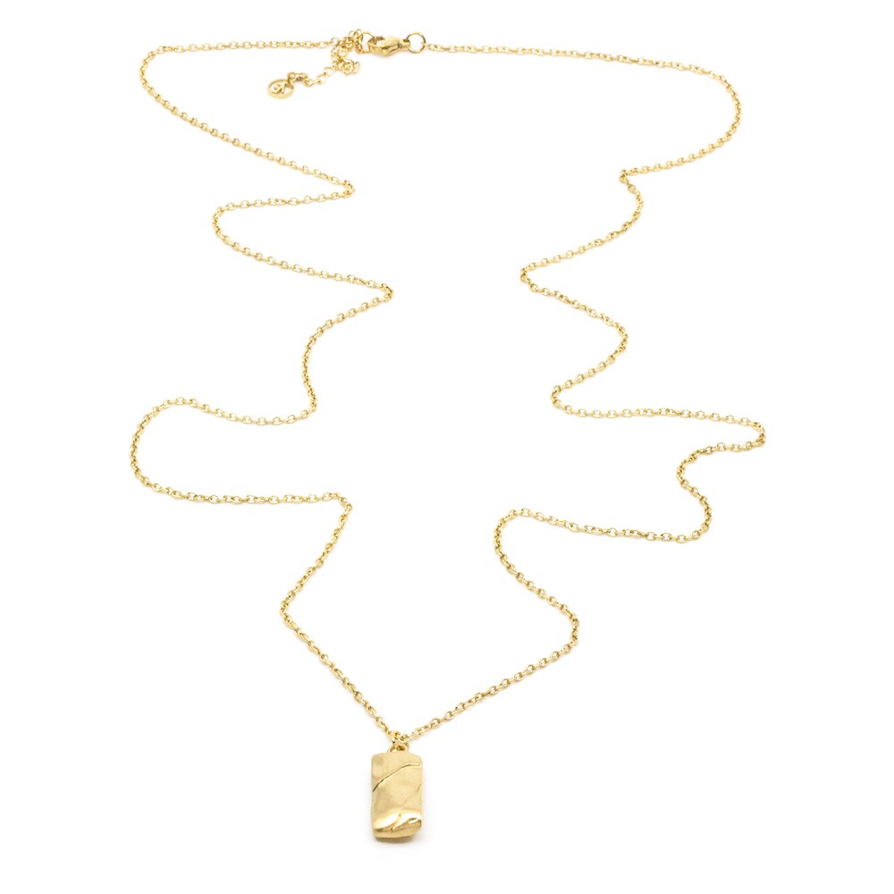 Mountain Halsband 90cm Guld Guld