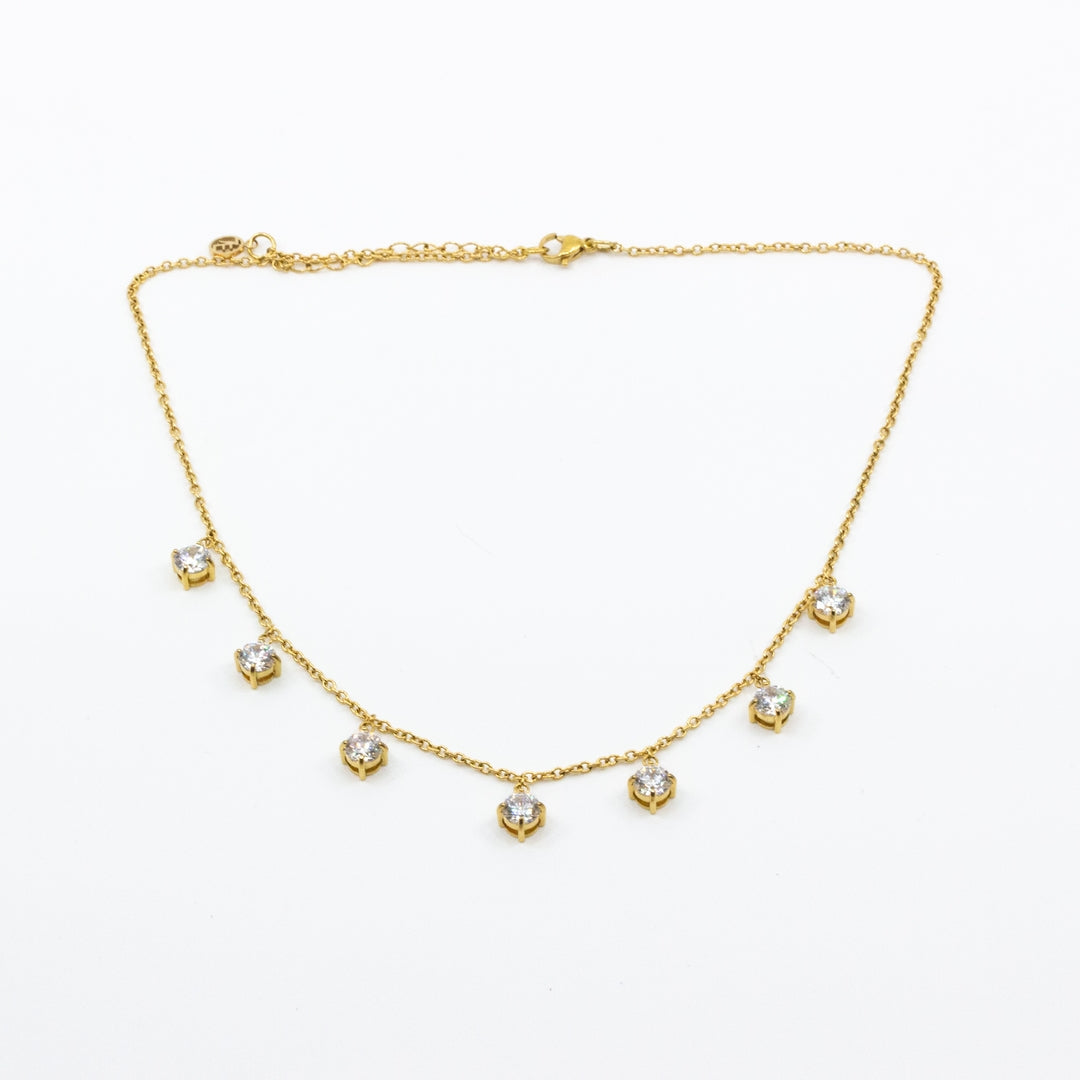 Super Sparkle Halsband Guld
