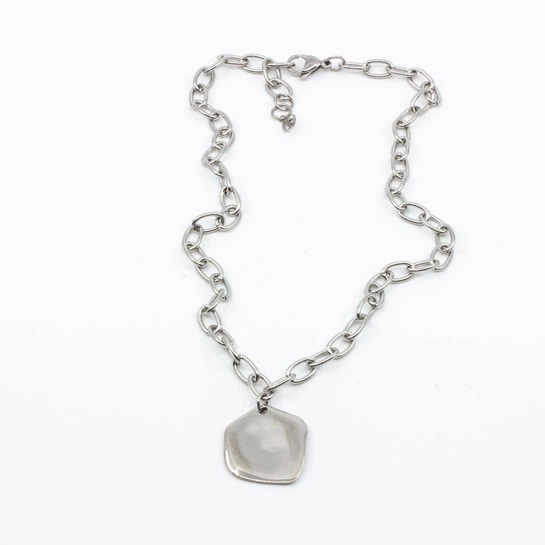 Ocean Halsband 42cm Silver