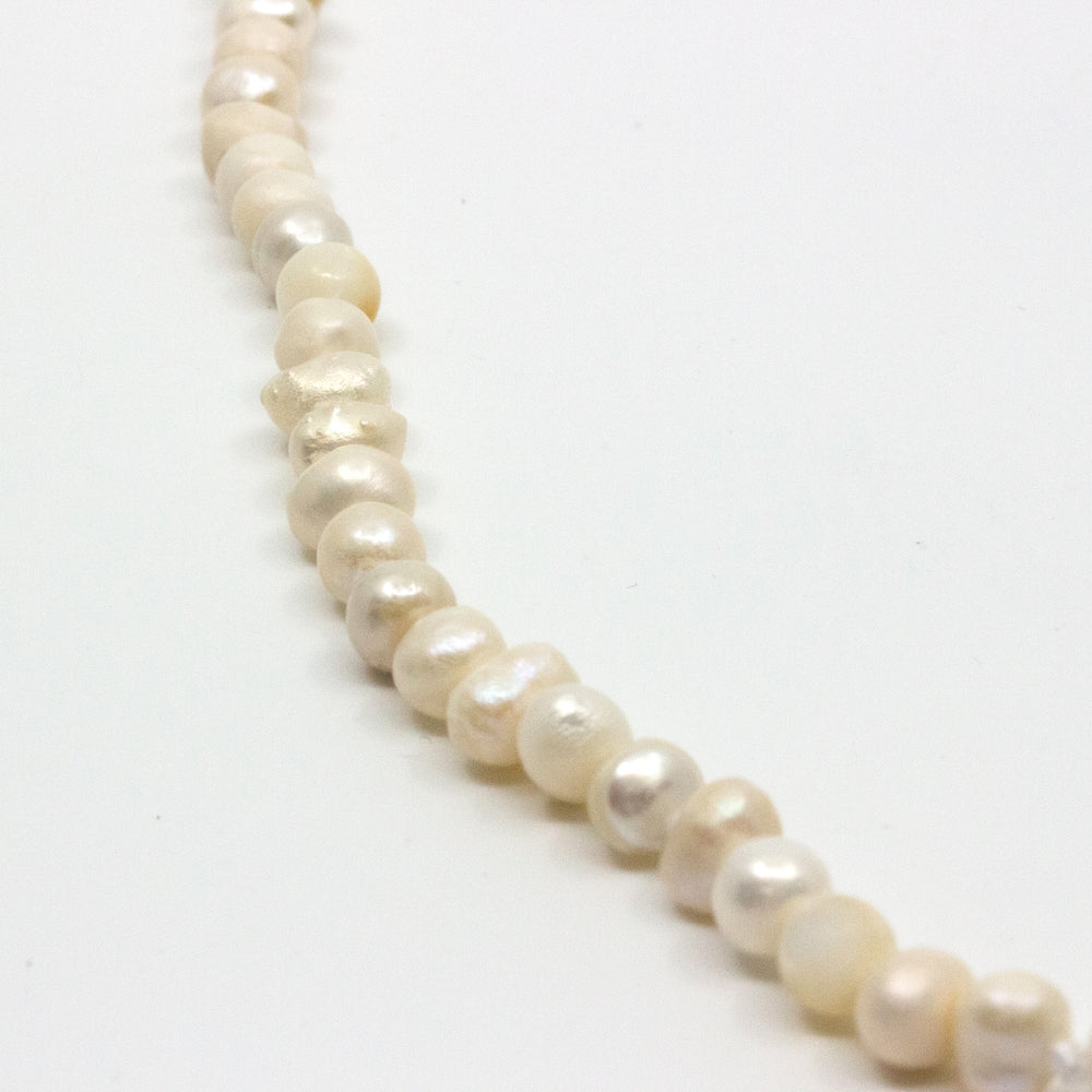 Unpolished Halsband Vit