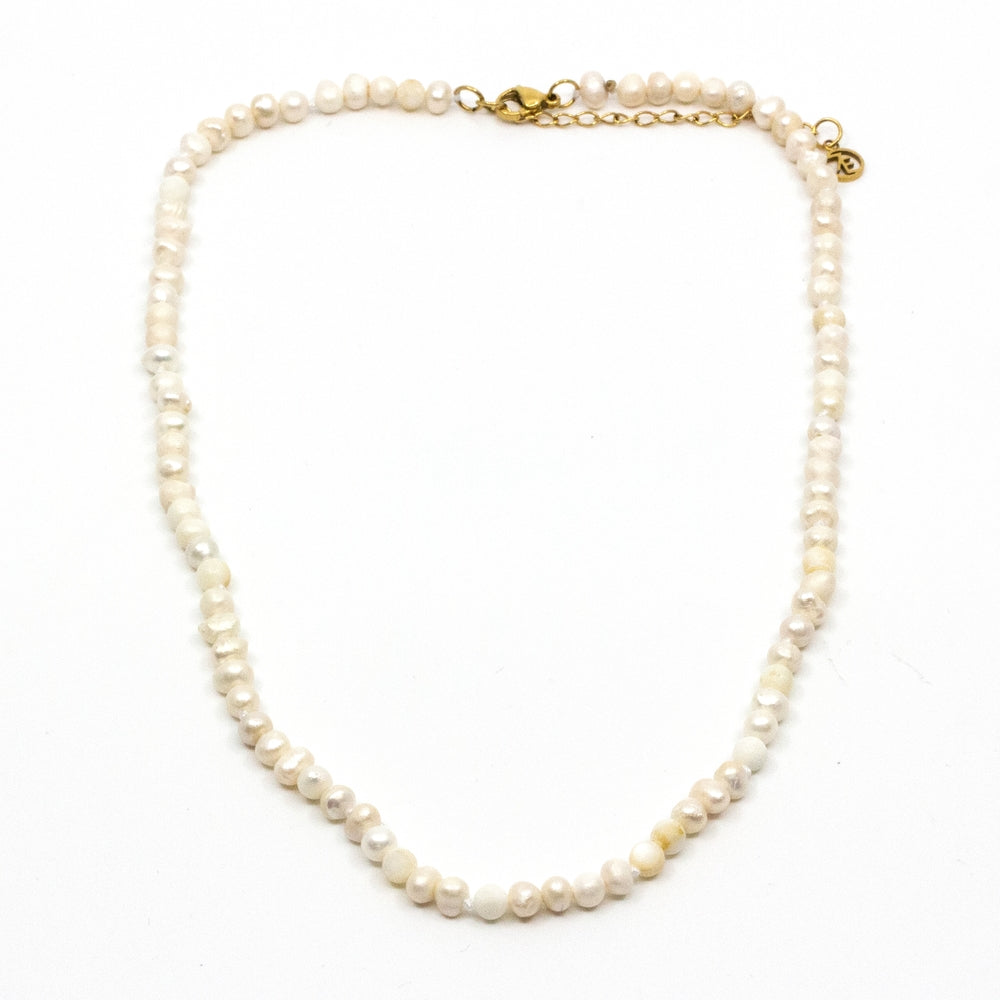 Unpolished Halsband Vit