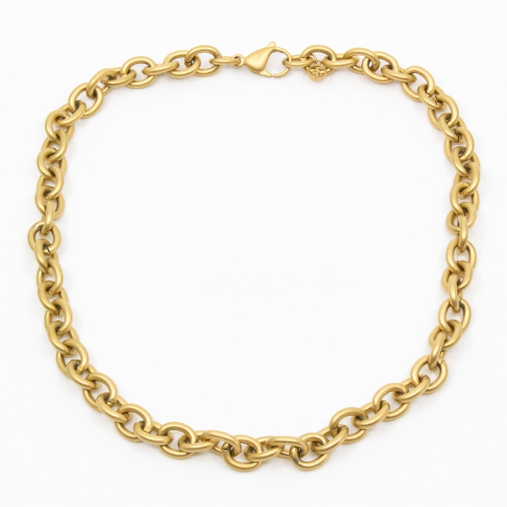Sandy Chain Halsband Guld
