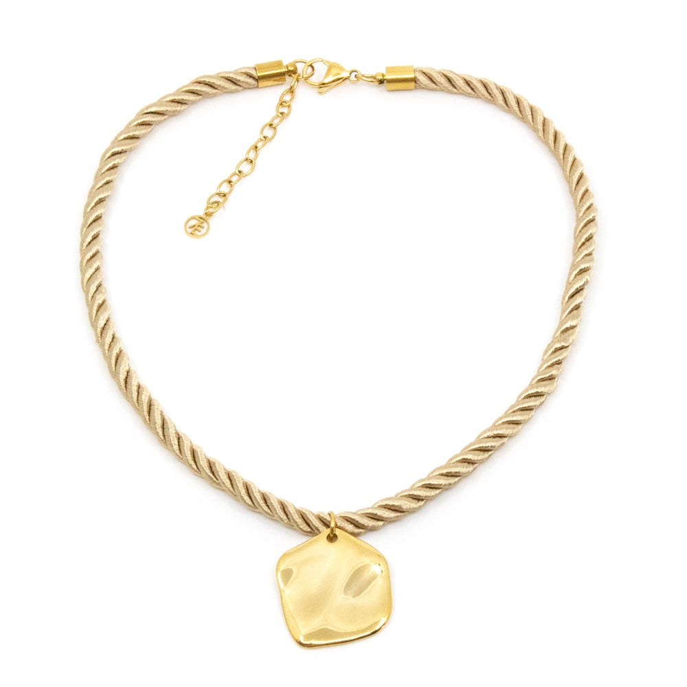Ocean Rope Halsband Guld