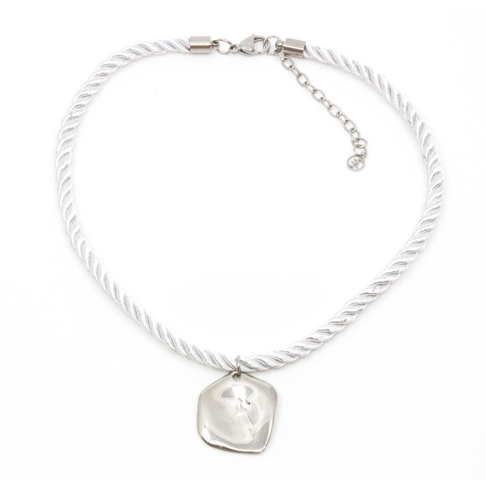 Ocean Rope Halsband Silver