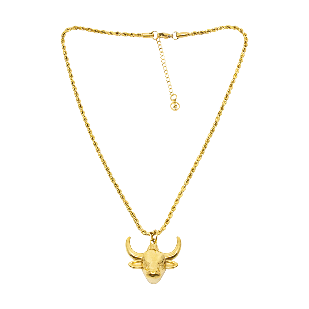 Cow Halsband 45cm Guld