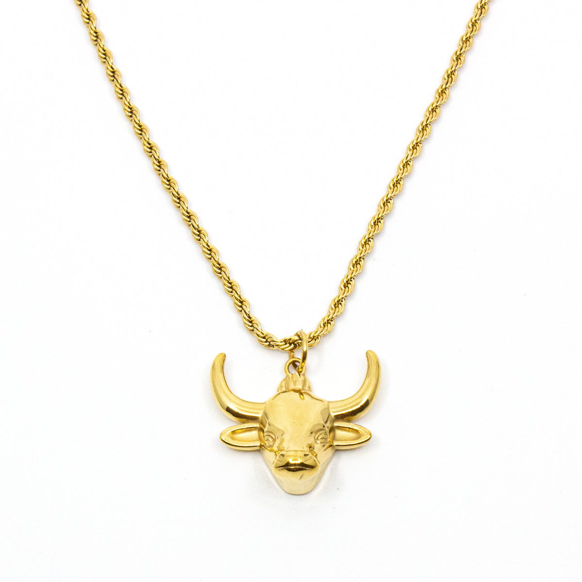 Cow Halsband 45cm Guld