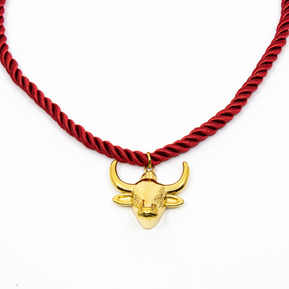 Cow Halsband Röd
