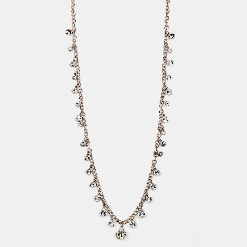 Swarovski halsband silver Silver