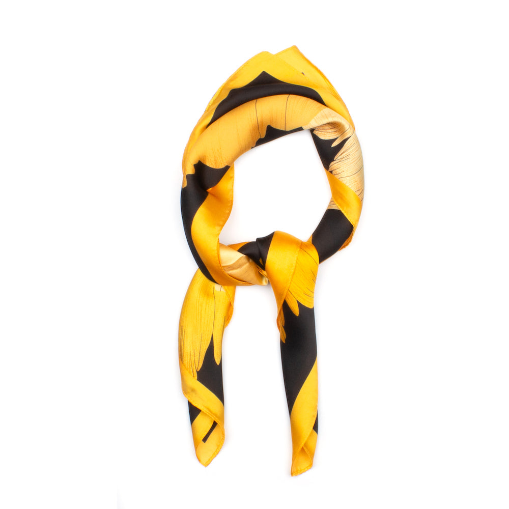 Verden Sjal 70x70cm Yellow