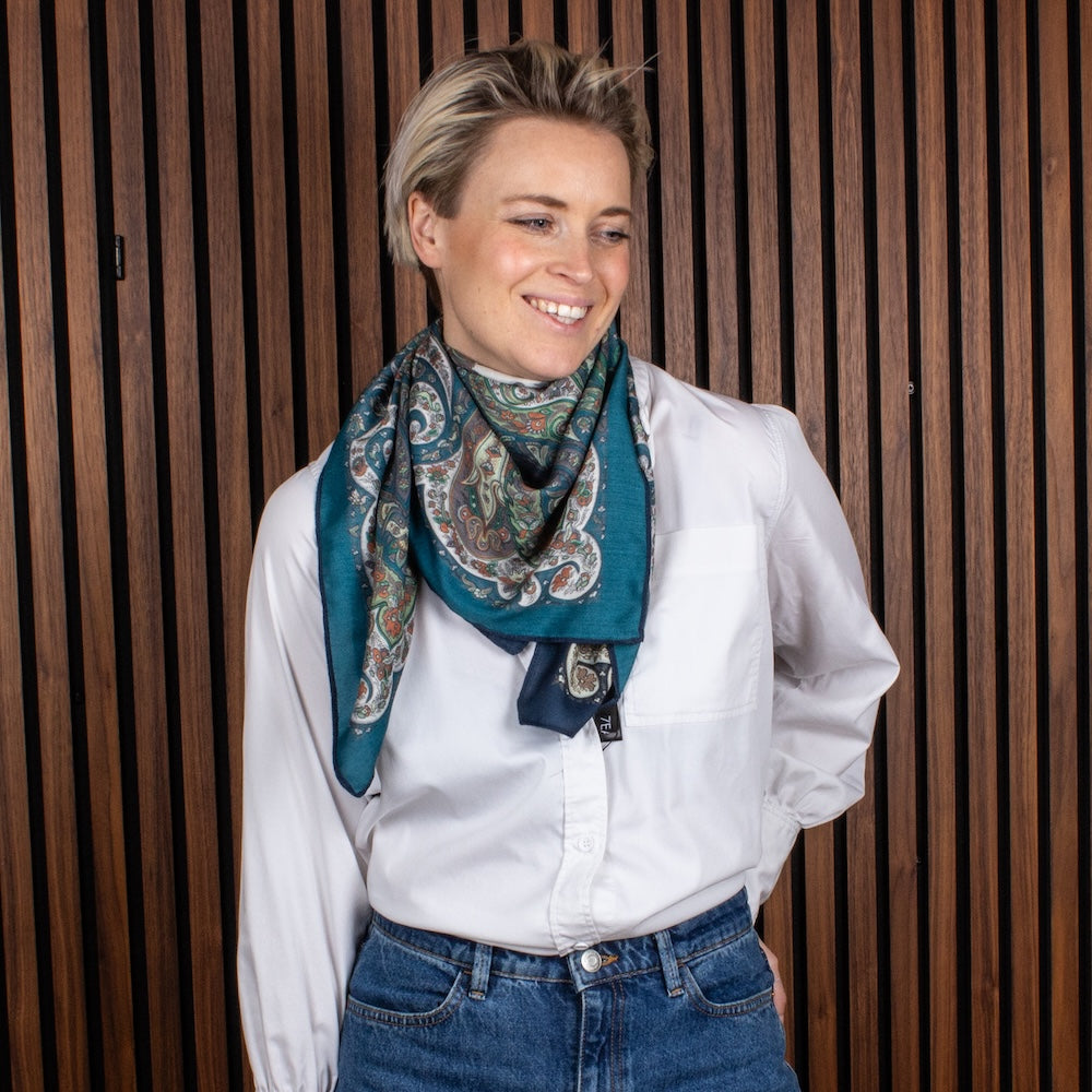 Toulon Scarf Blue