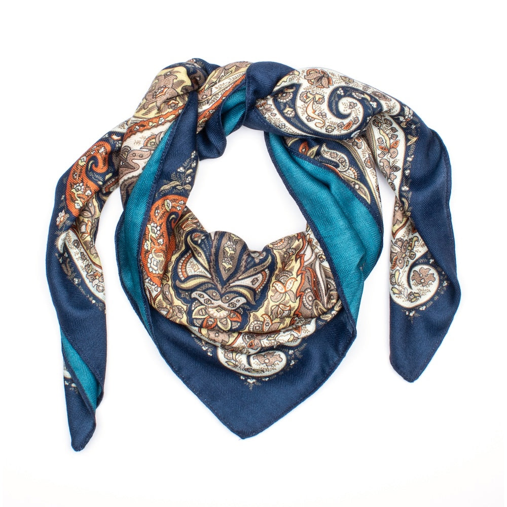 Toulon Scarf Blue
