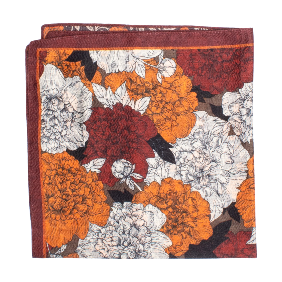 Faro Sjal Burgundy