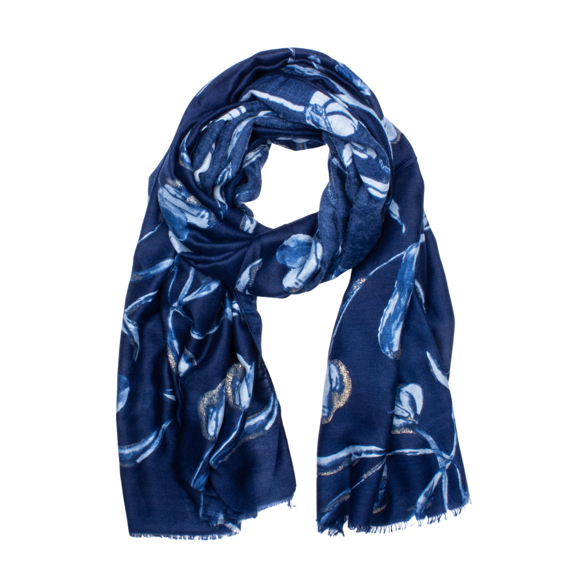 Santa Cruz Shawl Blue