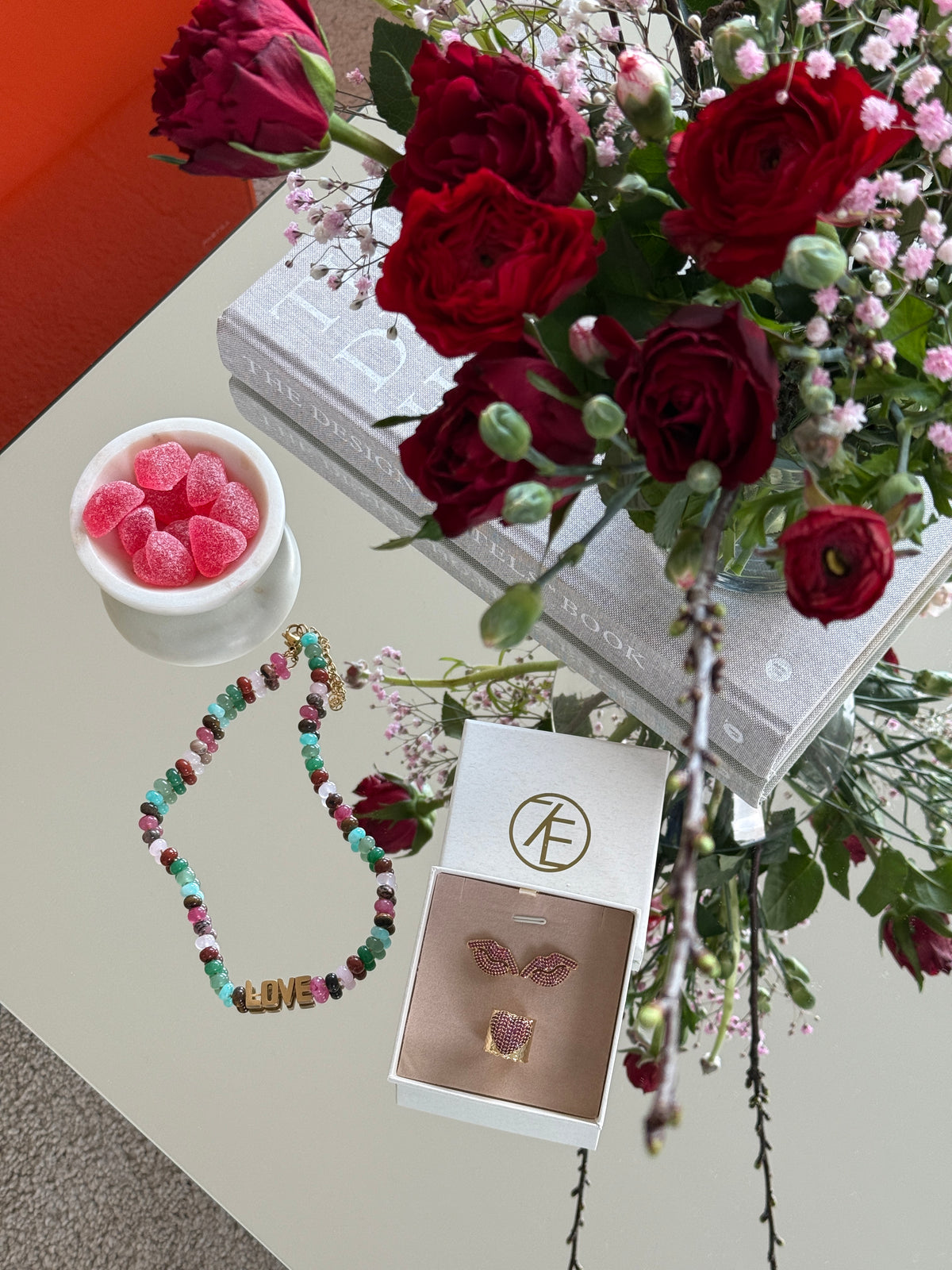 Cheília Earring Pink