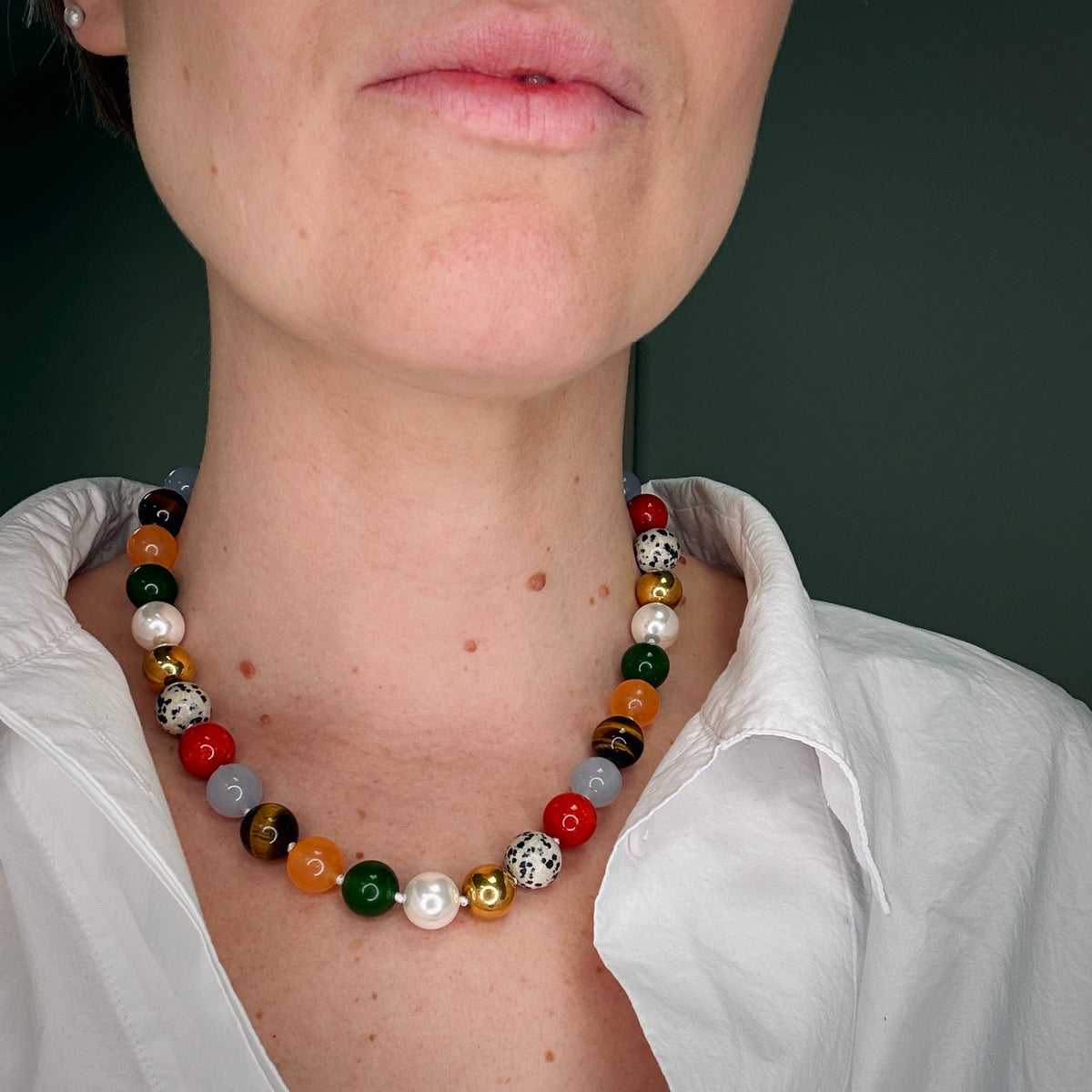 XXL Gem Halsband Summer