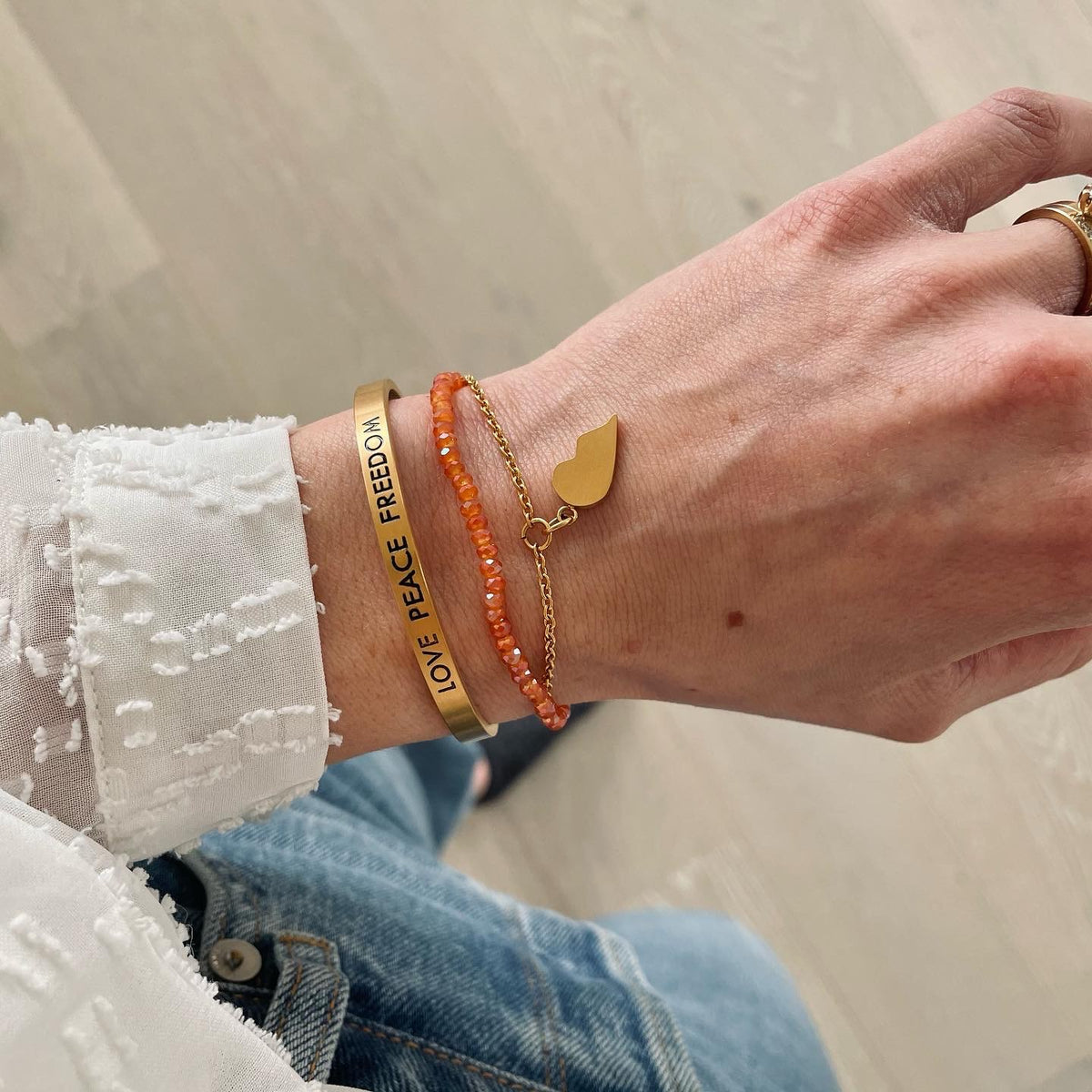 Ojas Armband Orange Orange