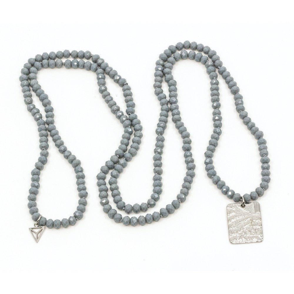 Amulet Halsband Blå Blå