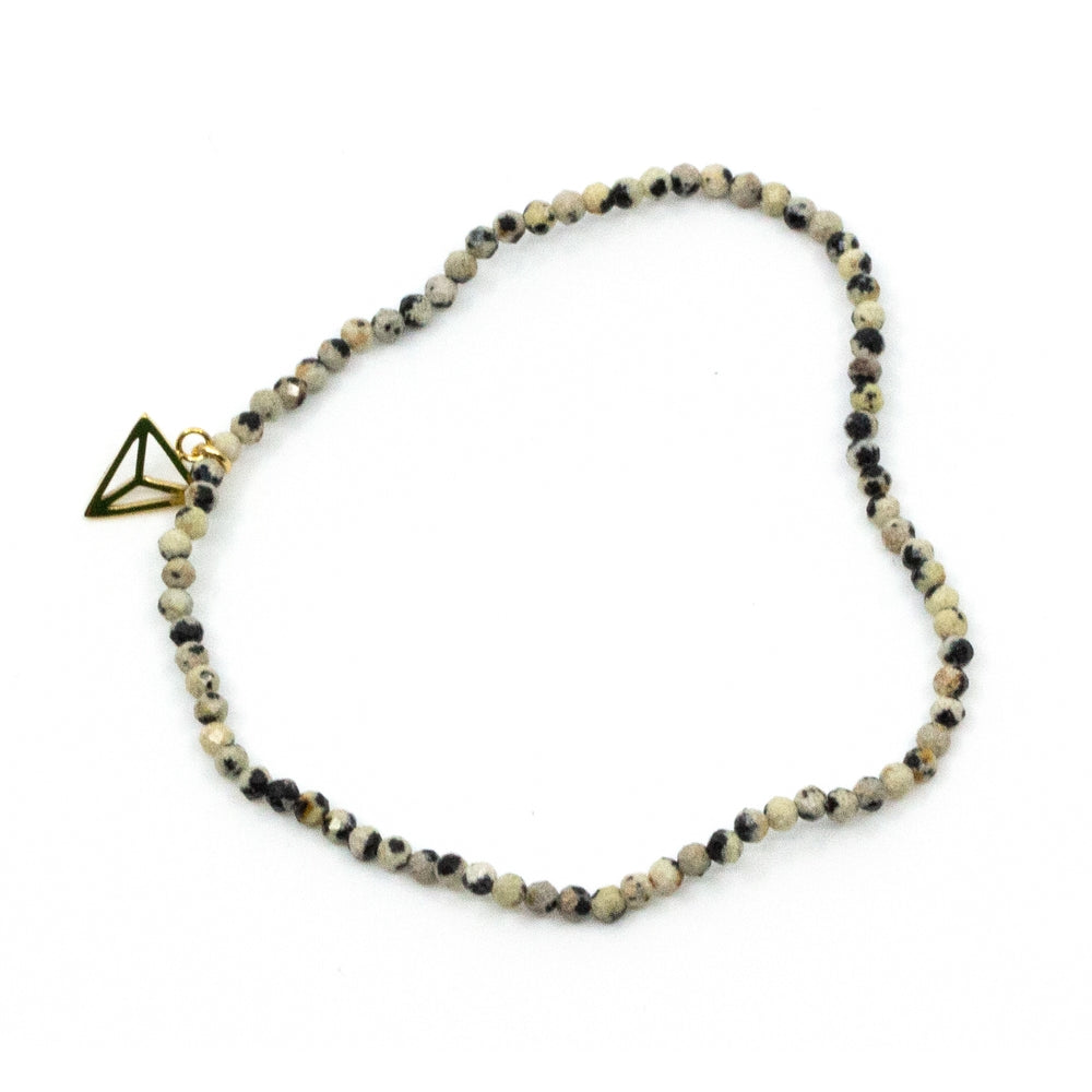 Mini Gem Armband Dalmatin