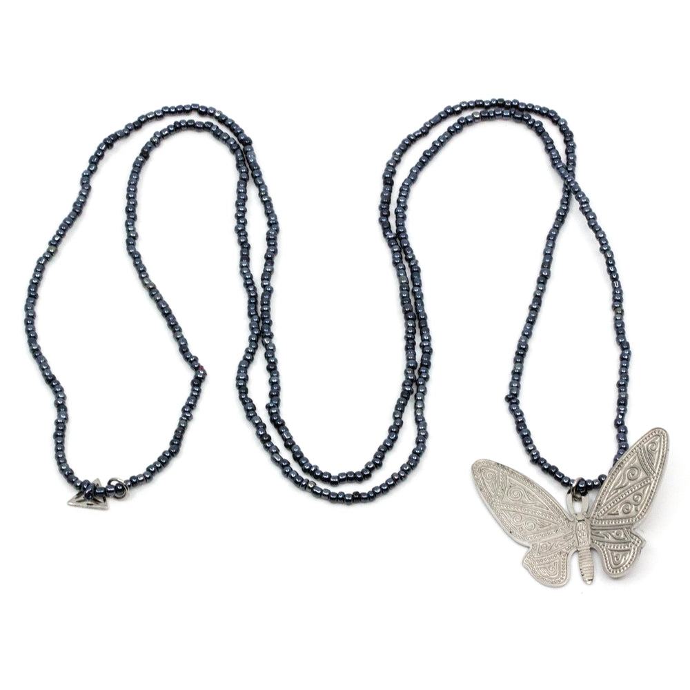 Butterfly Halsband Blå