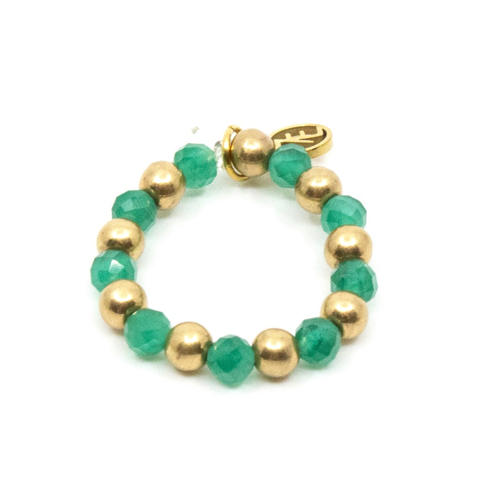 Jade Elastisk Ring