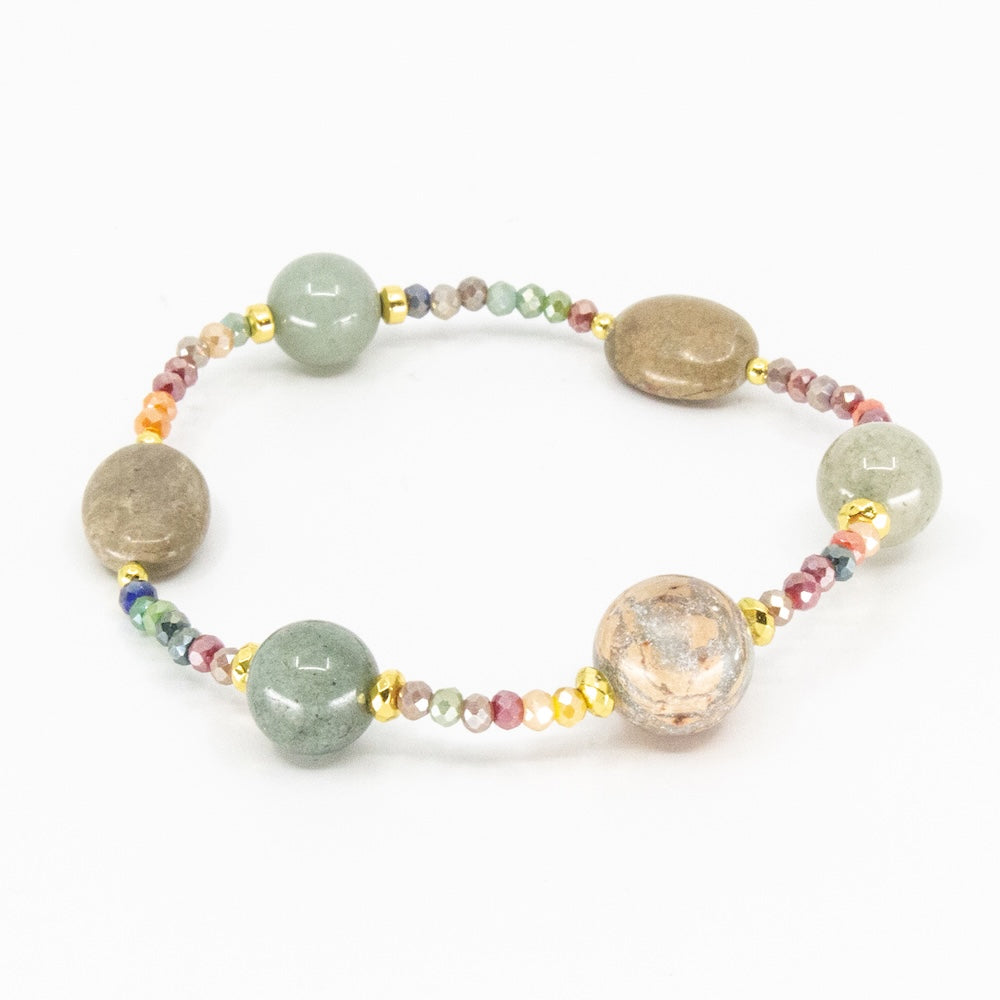 Amazonite Armband Grön