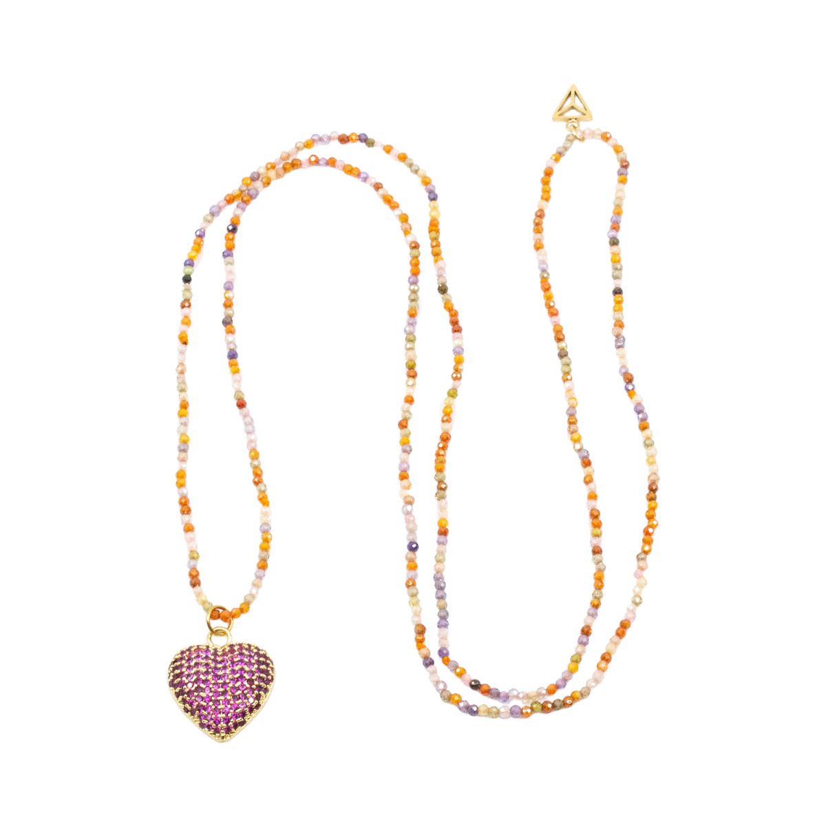 Agápi Halsband Jade Rosa