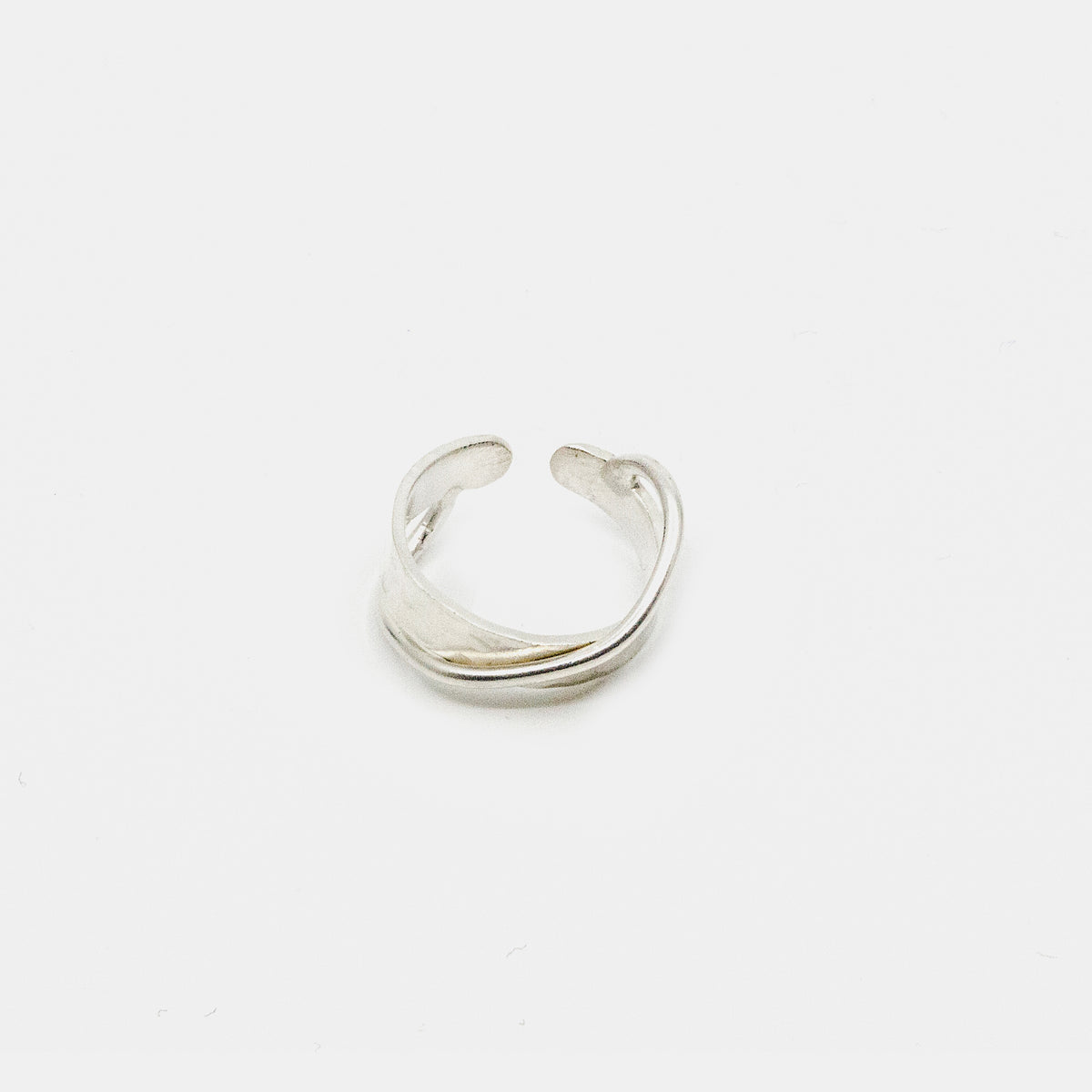 Beta Ring Silver Silver