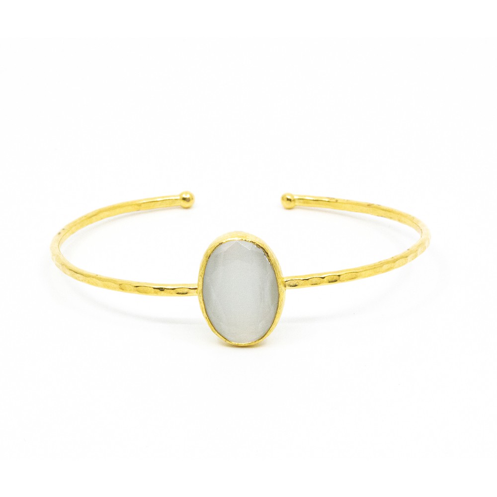 Theá Armband Vit Guld