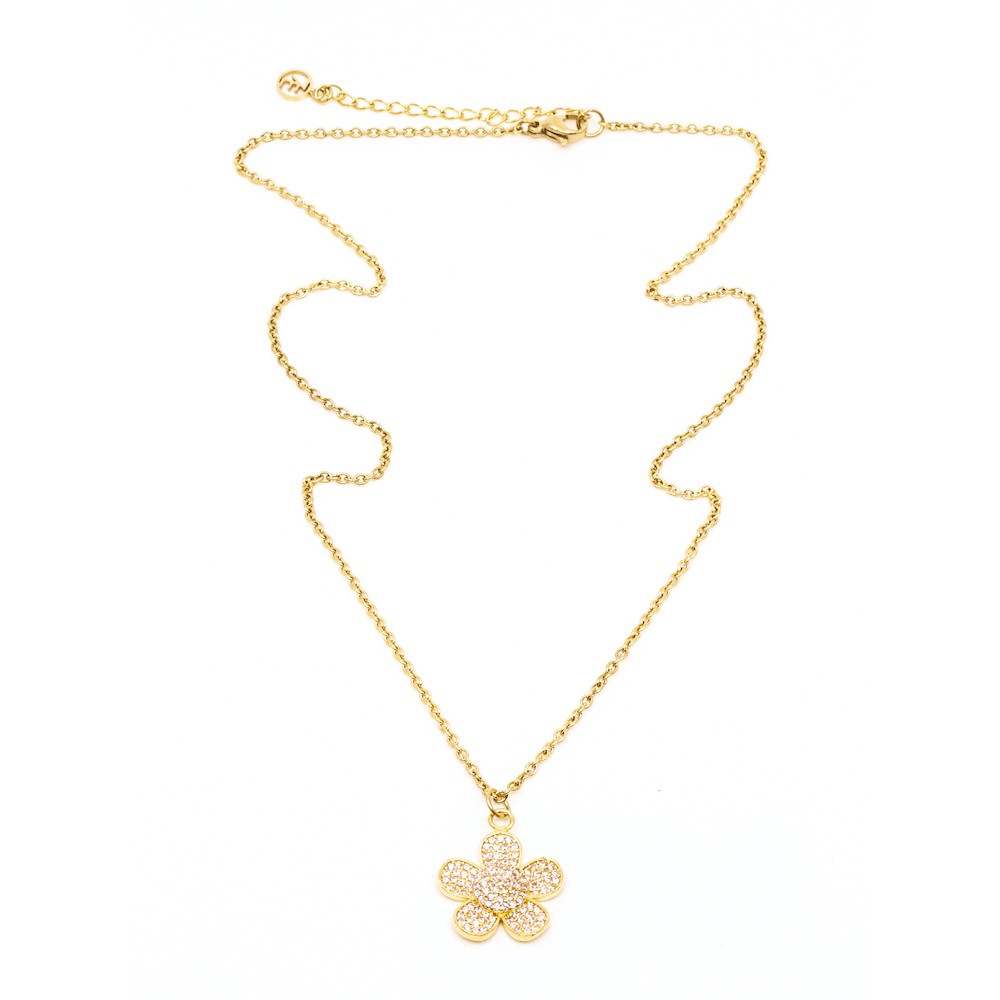 Louloúdi Halsband 45cm Rosa Rosa